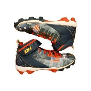 Under Armour baseball cleats Bryce Harper‎ Size 6Y American Flag Eagle #1132
